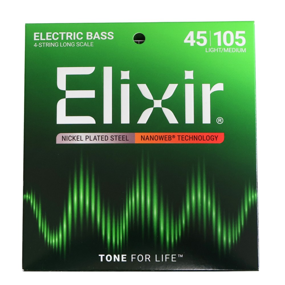 Elixir 엘릭서 나노웹 니켈 4현 베이스기타줄 045-105 [14077] 80,000원