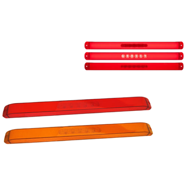 LED 사각 면발광 후진등/브레이크등/테일램프/데루등 12V/24V [수입트럭 화물차 대형트럭  특장차 렉카 윙바디 샷시 추레라 개조용] [32016R, 32016A] 47,000원