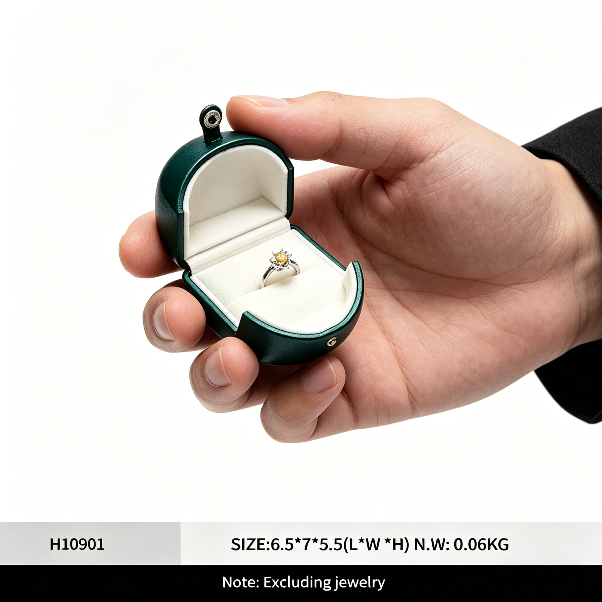 FANXI 벨벳 커플 반지 상자 더블 반지 케이스 귀걸이 목걸이 팔찌 긴 사슬 선물 포장 상자 결혼식 부모님 여자친구 다이아몬드 보석 1세 선물 고급 보관함 프로포즈 백일반지 6,020원