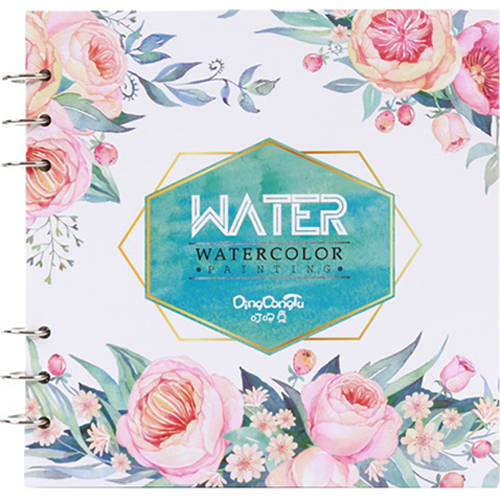 표지가 알록달록한 도화지북 02 작은 장미 16,900원