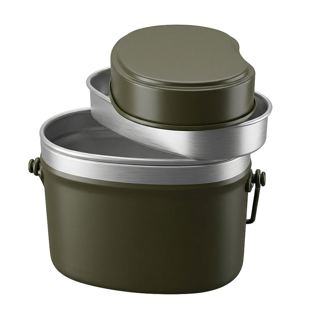 팔마스 캠핑반합 군용반합 밀리터리 카키색, 1개, 현재가 14,800원