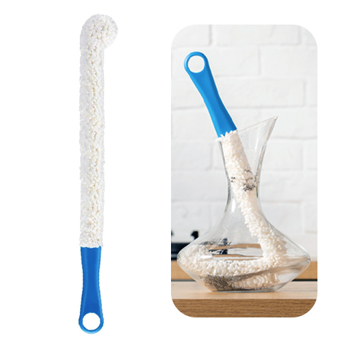 YGG 와인 디캔더 청소 세척 솔, 1개, 블루 대형 8,500원