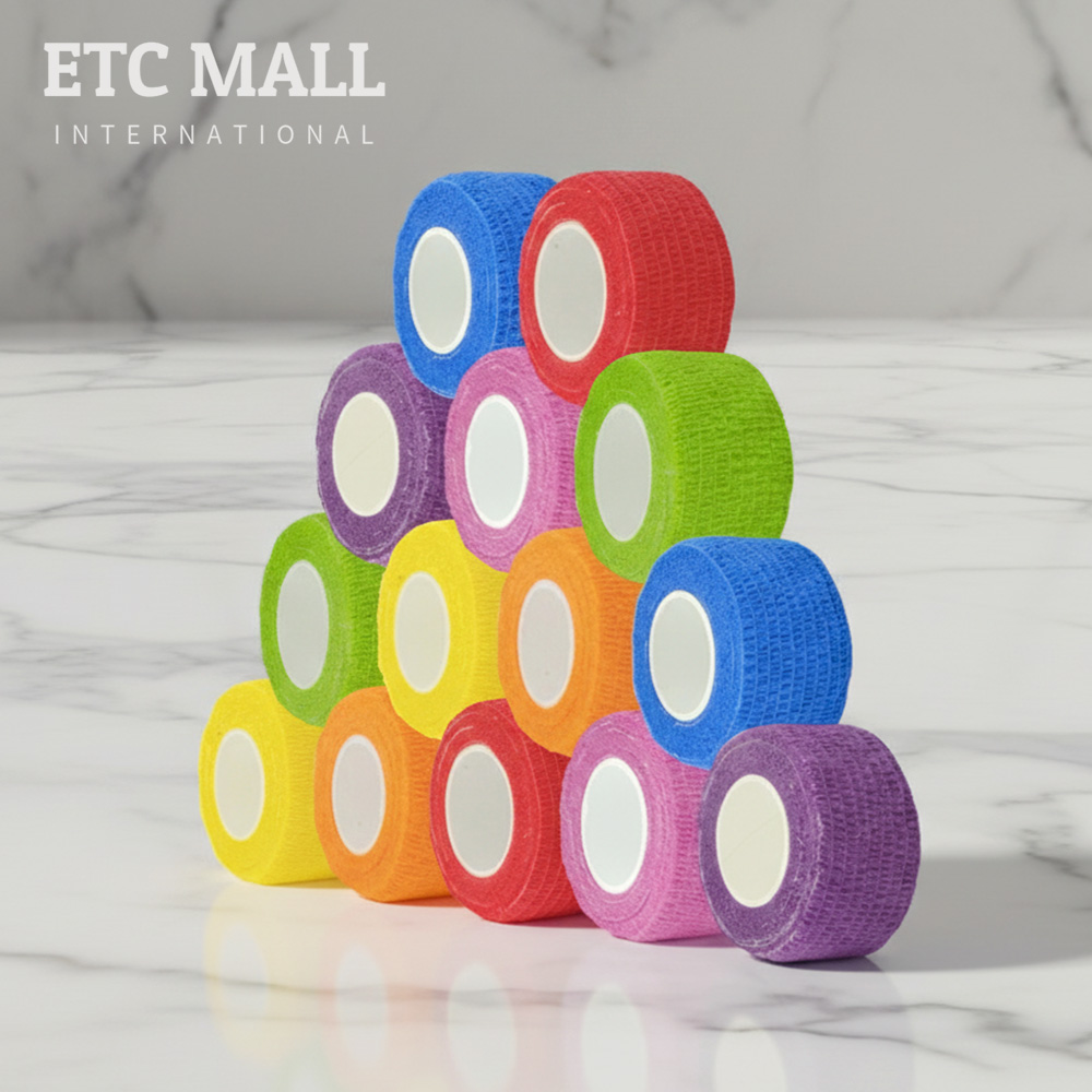 이티씨몰 자가점착 밴드 2.5cm 압박붕대 레인보우 2세트, 2개 10,300원