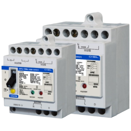 [제일전기]누전차단기 누전 차단 비상전원선로 자동저체 개폐 APU-15Nc 57,200원