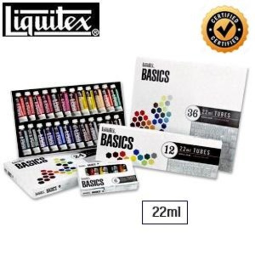 리퀴텍스 베이직 아크릴물감 22ml 12색 24색 36색 48색 72색 세트 / 옵션선택, 36색 63,070원