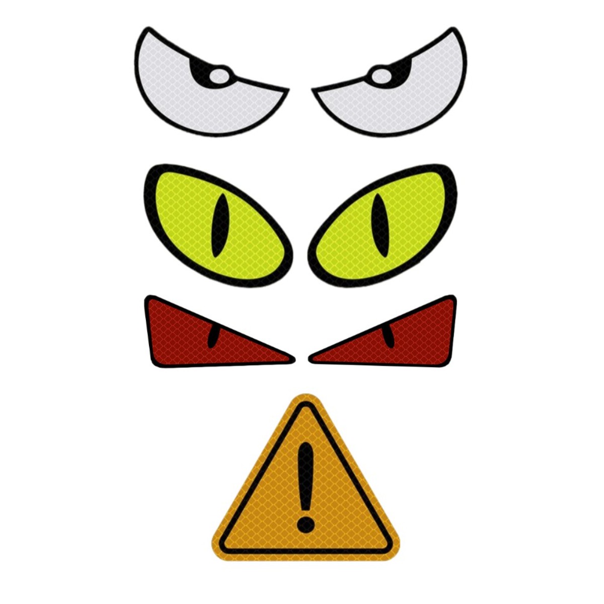 바이유즈 오토바이헬멧 차량용 반사스티커, 1세트 8,400원