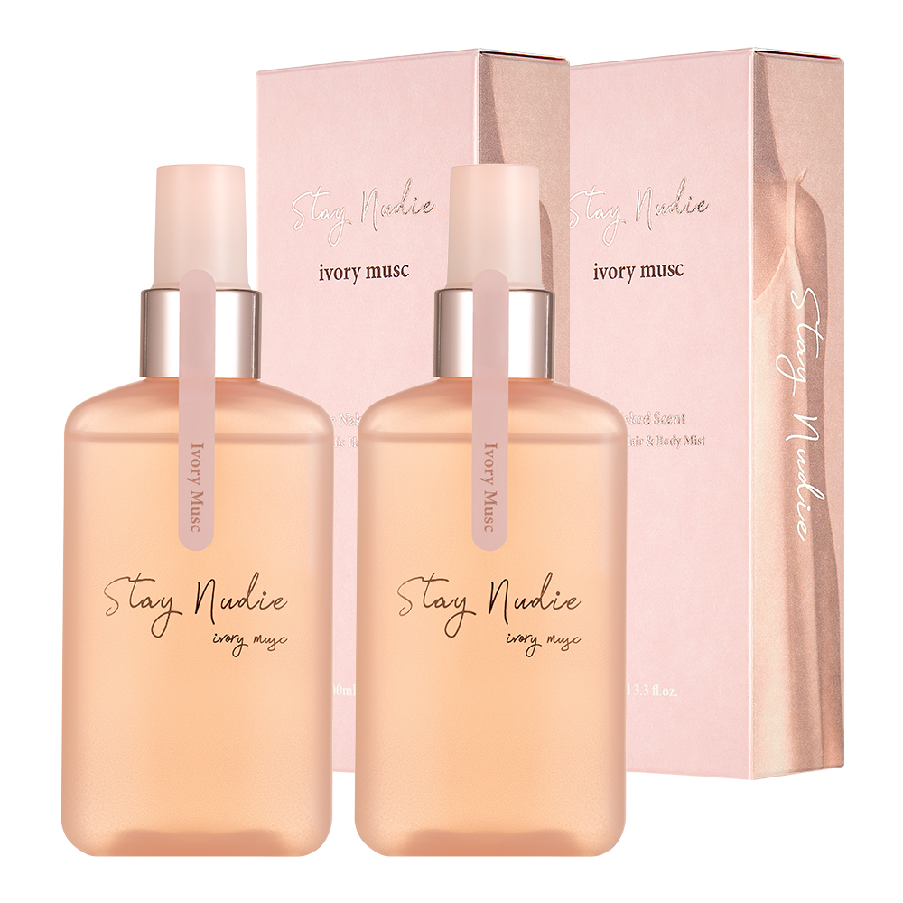 바디홀릭 스테이누디 헤어&바디미스트 아이보리 뮤스크, 100ml, 2개 21,800원