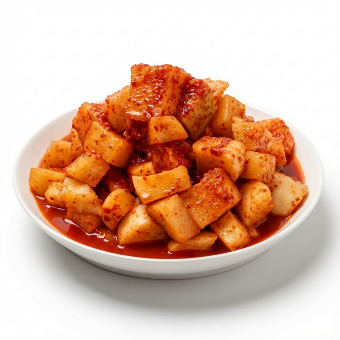 [당일제조 당일발송] 국산100% 아삭 깍두기 전라도식 무 손맛깊은김치, 1개, 5kg 39,800원