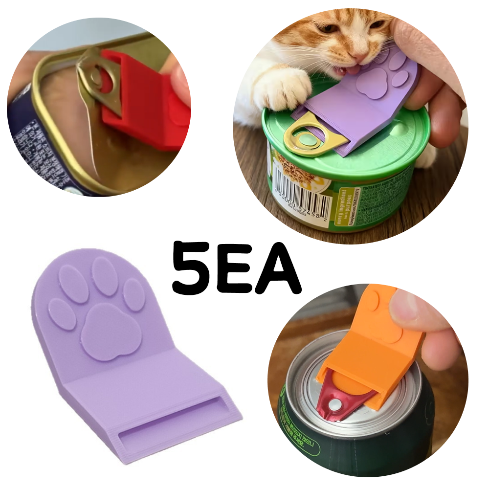 유니모아 다용도 만능캔오프너 스팸 참치캔 고양이캔따개 네일 손톱 보호 이지캔따개, 5개, 랜덤 9,800원