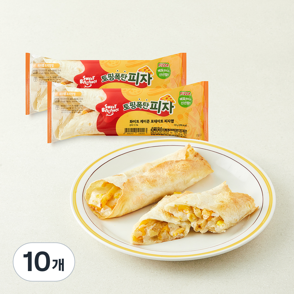 [로켓프레시] 스윗밸런스 화이트 케이준 포테이토 피자랩 31,950원