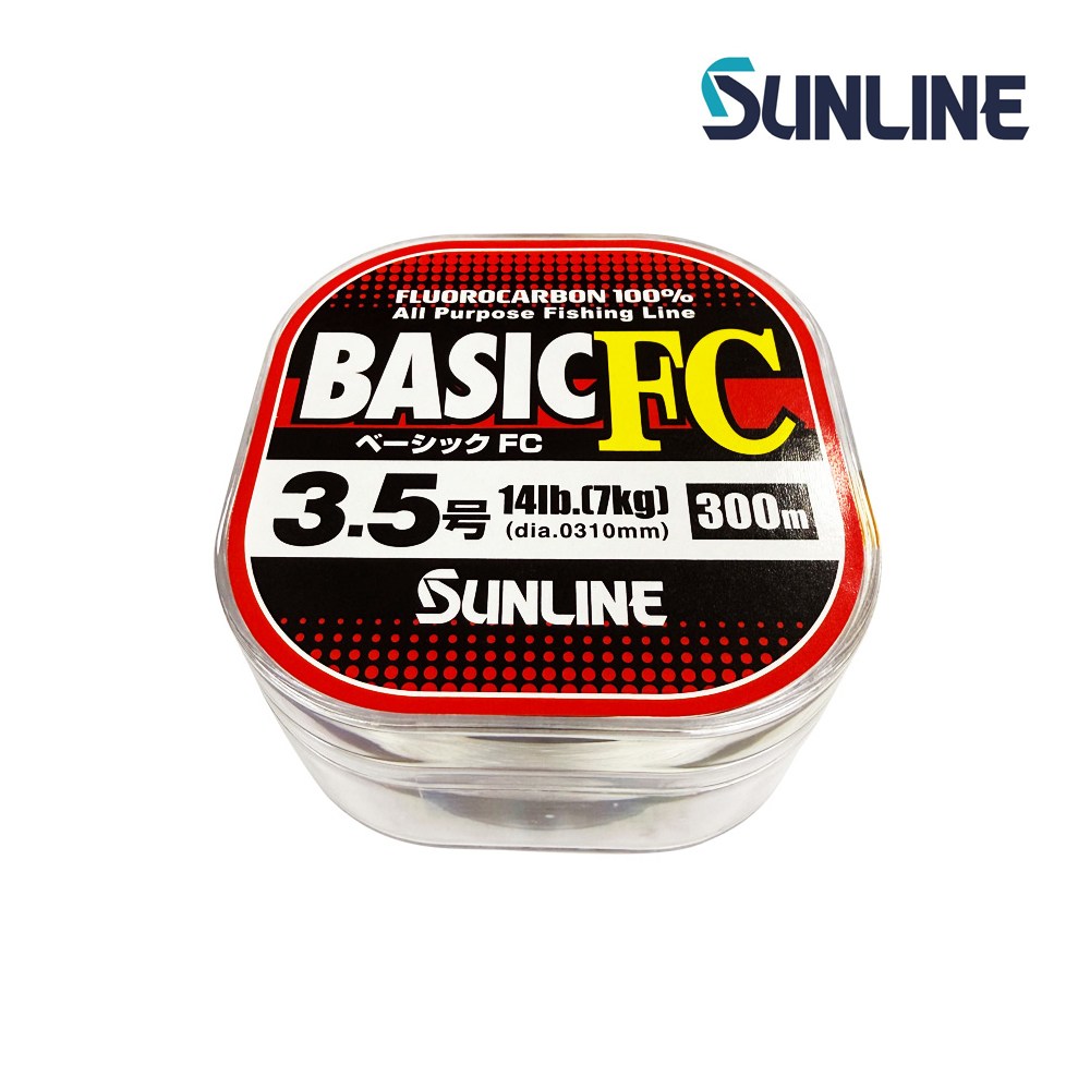 행운을파는낚시 선라인 25 베이직 FC 300m 플로로 카본 낚시라인 쇼크리더 12,800원