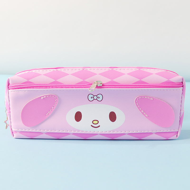 산리오 캐릭터 얼굴 2중 지퍼 초등 필통 학생 학원 펜 파우치 10,500원