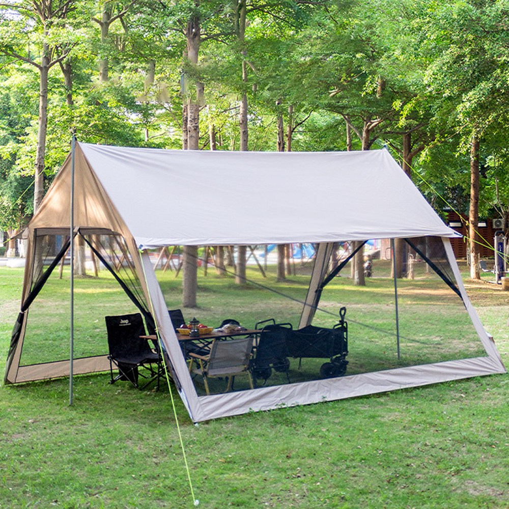 엠티링크 초대형 그늘막 텐트 8-12인용 캠핑 휴대용 피크닉 방수 쉘터 돔텐트 타프 거실형 천막 모기장 109,900원