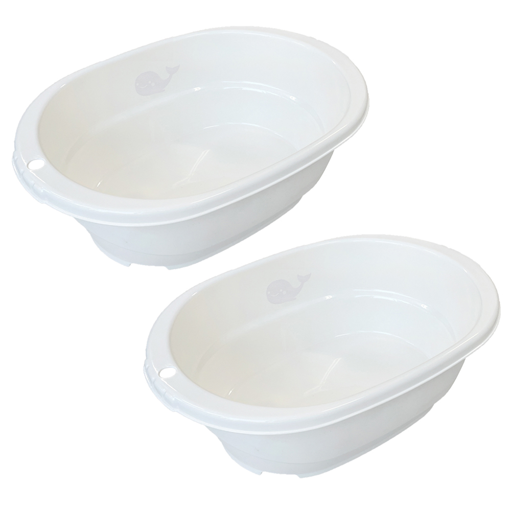 버드시아 돌고래 목욕통 유아욕조 2p, 아이보리 12,140원