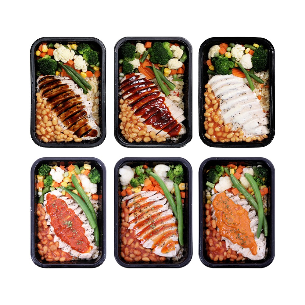 [블랙컨슈머] 다이어트 양념 왕창 도시락 6종 간편 냉동 배달 직장인 아침 점심 저염 저당 저지방 운동 식단도시락, 400g, 12개 62,900원