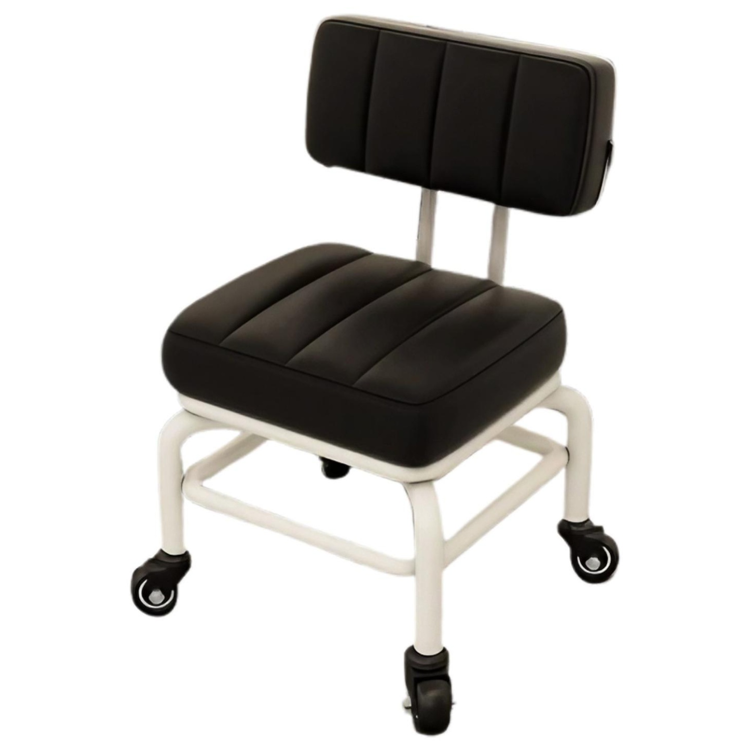 JJYK 고급형 앉은뱅이 무소음 회전 탄소강 요추등받이 의자, 블랙, 1개 34,500원