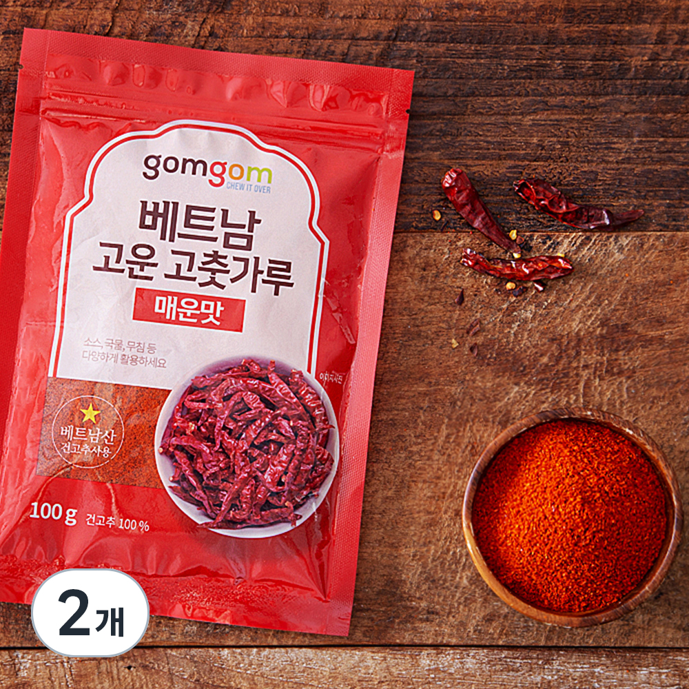 곰곰 베트남 고운 고춧가루 매운맛 8,410원