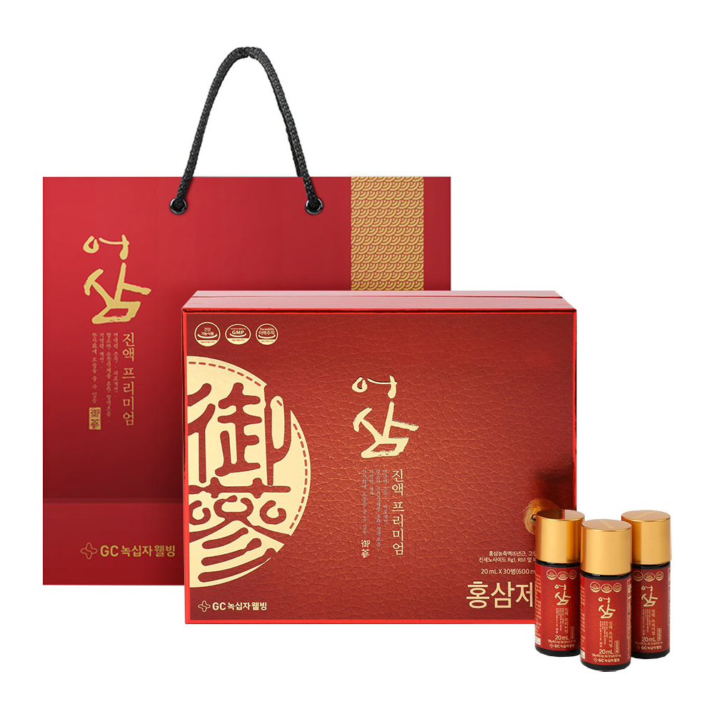 GC녹십자웰빙 어삼진액 프리미엄 + 쇼핑백, 1세트, 600ml 114,500원