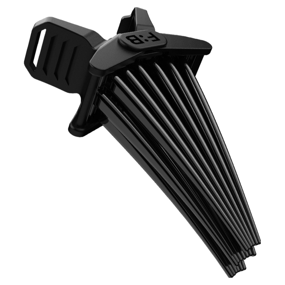 포뷰트 앞머리 고정 헤어 볼륨 핀처 L, 블랙, 1개 14,900원