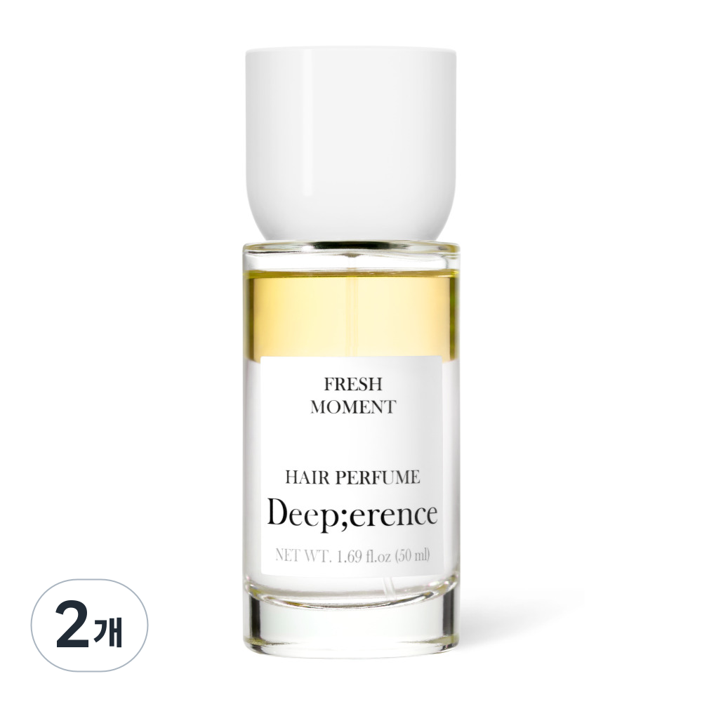 딥퍼랑스 손상모 케어 퍼퓸 헤어 미스트 에센스 [바이탈 프레쉬모먼트], 2개, 50ml 39,600원