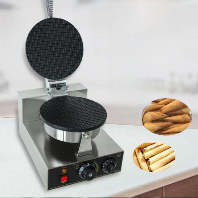 슬림 메이크 뷔페 아이스크림콘 와플기 콘 크레페 제조기 누룽지 단일 헤드 계란말이기(콘 몰드 포함) 109,500원