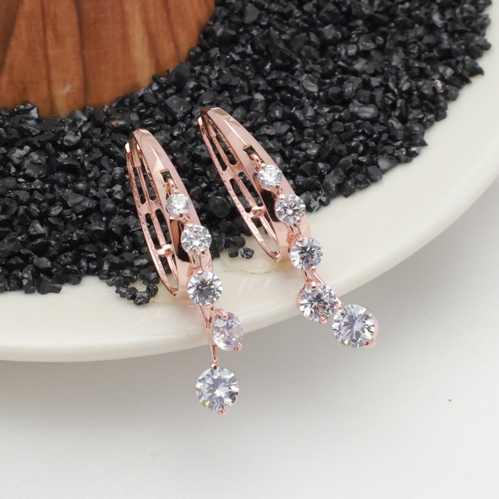 14k 18k 로즈골드  귀걸이  딸랑이 원터치 (E443)체리스쥬얼리 871,190원