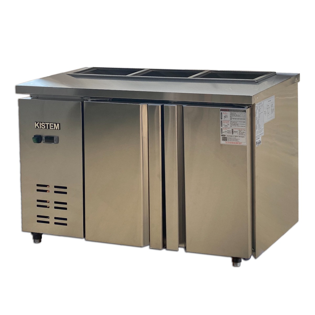 키스템 올스텐 디지털 뒷줄반찬테이블냉장고1200 KIS-PDB12R-2 프로모델 업소용냉장고, KIS-PDB12R-2 763,200원