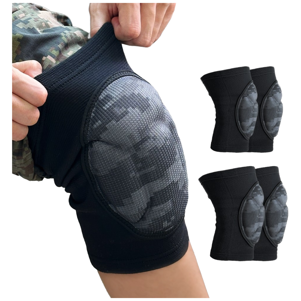 각개메이트 군대 군인 무릎+팔꿈치 보호대 세트, 블랙, 1세트 21,800원