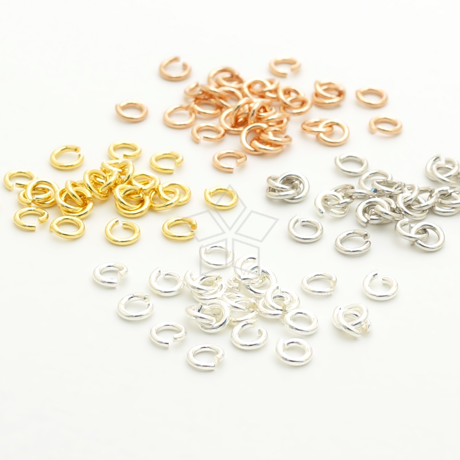 [엔비즈] 실버925 O링 은 실버부자재 은오링 두께0.6mm 외경3mm 실버 악세사리 재료 (10개) 2,800원