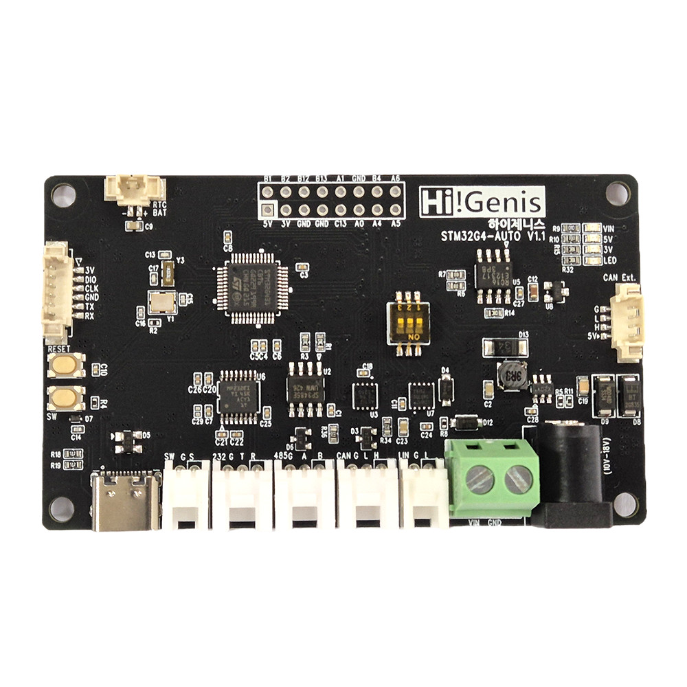 STM32G4-AUTO FD-CAN, LIN, RS485, RS232 개발 보드, 1개, STM32G4-AUTO 72,300원