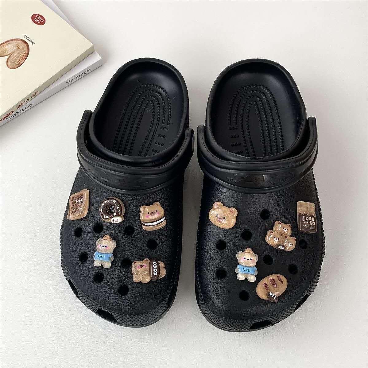 투빈하우스 곰돌이 베이커리 신발 악세사리 파츠 12P 7,900원