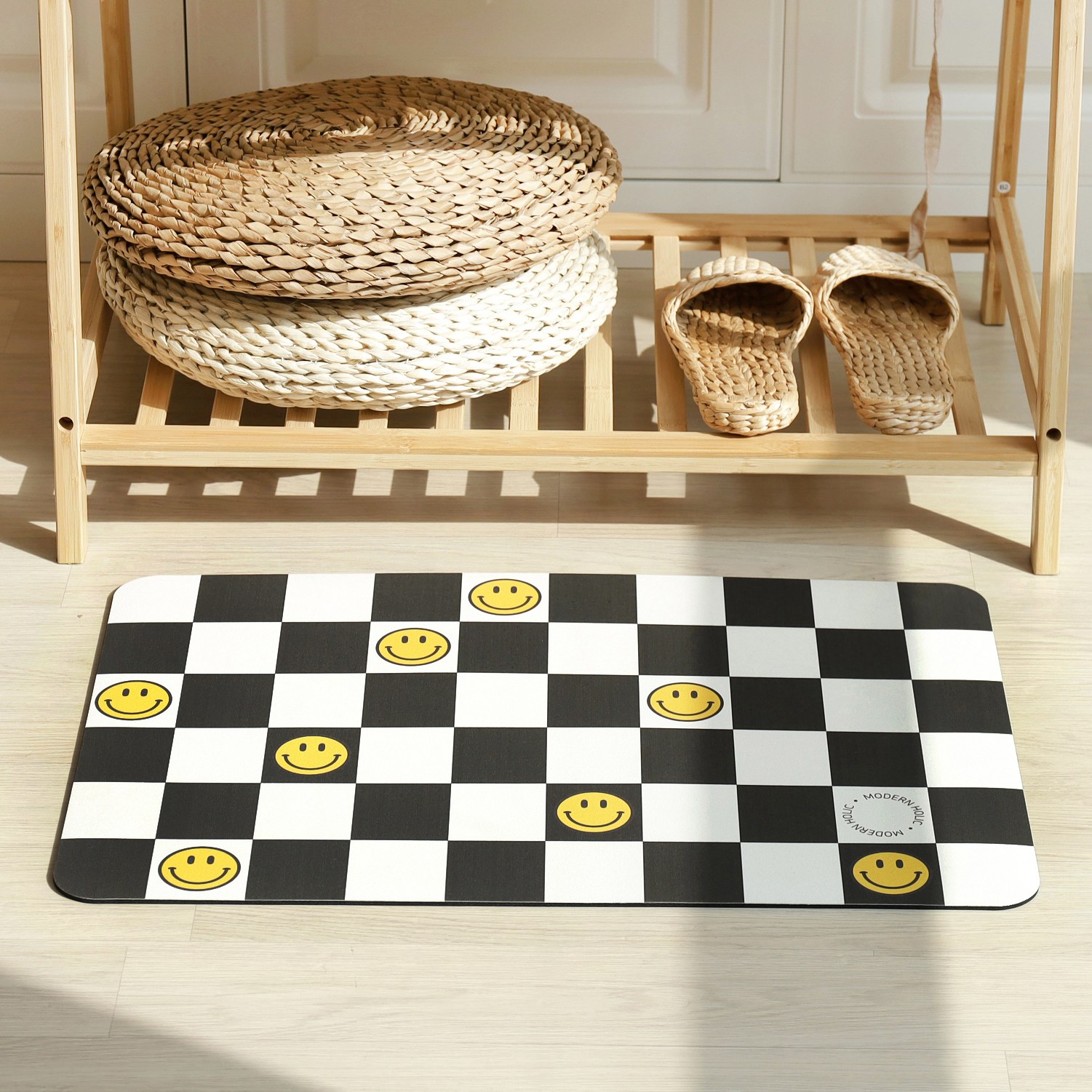 모던홀릭 스마일 말랑 규조토 발매트 9,500원