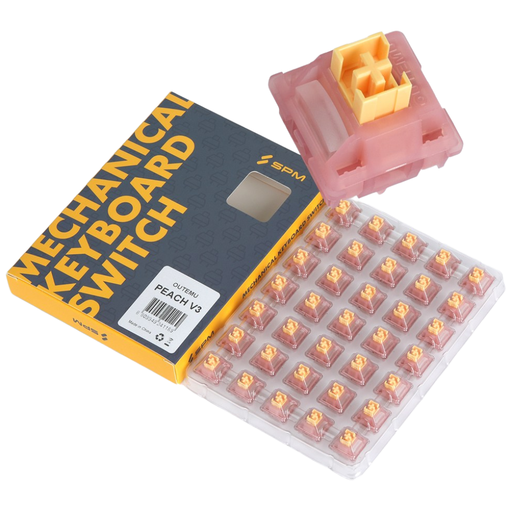 오테뮤 Outemu 피치 v3 저소음 리니어 공장윤활 기계식 키보드 스위치 축 5핀 (35개 패키지) 27,900원