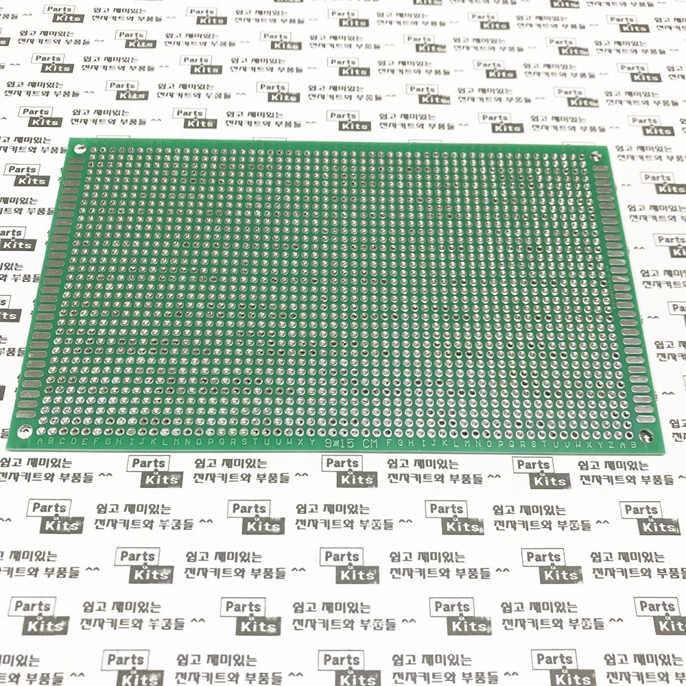 [파츠키츠] FR-4 2.54mm 1.6T 양면 만능기판 PCB 에폭시 빵판 1,720원