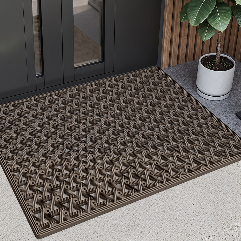 DEXI 1개 바닥 출입구 발판 매트 웰컴 현관 미끄럼방지 발매트 그레이 도어매트 24,900원