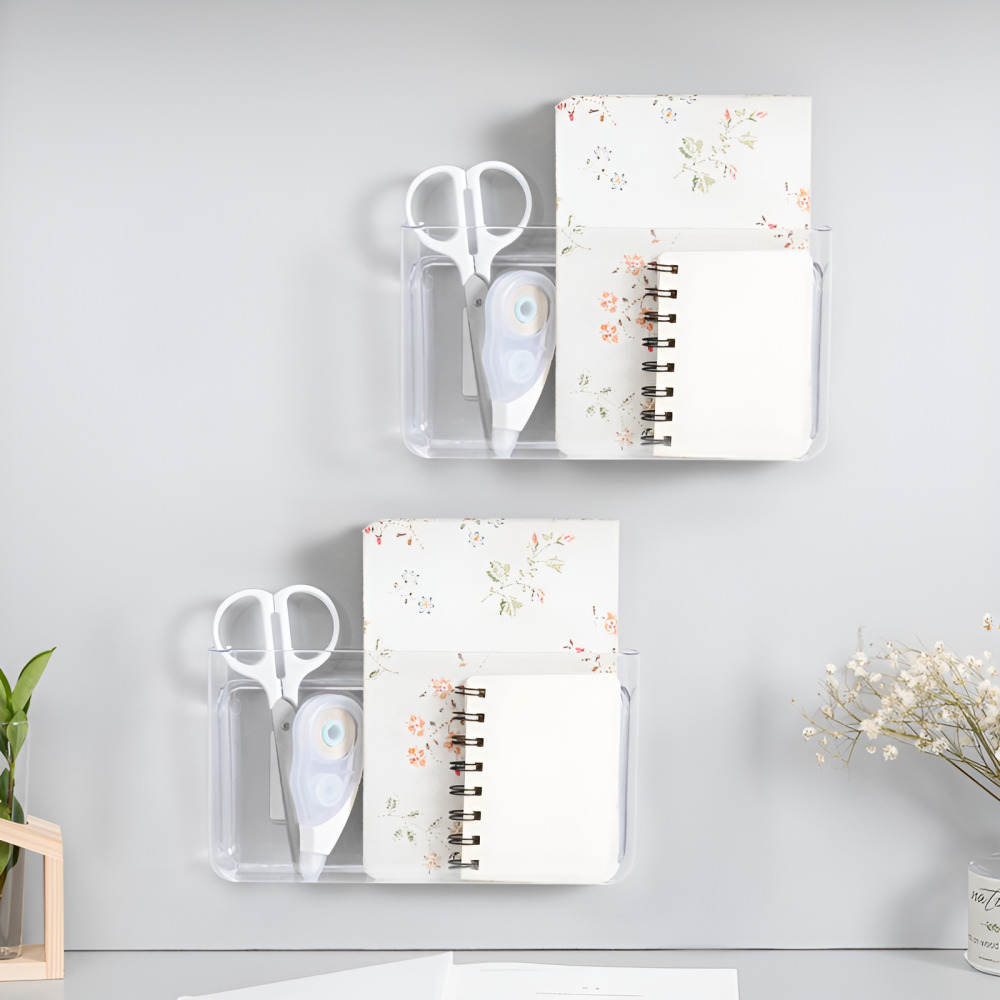 주앤지 부착식 미니 포켓함 대형, 투명, 2개 8,500원