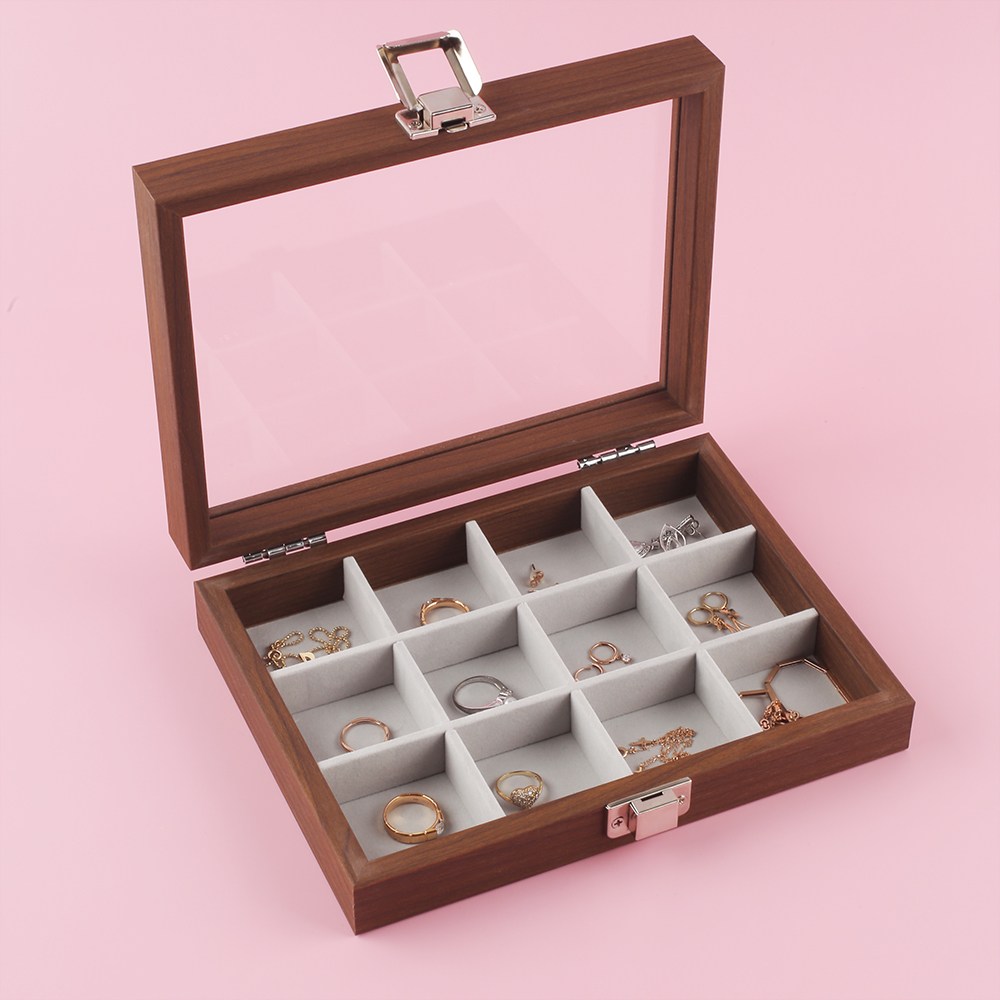 원목 보석함 악세사리 보관함, 단일 색상, 1개 14,900원