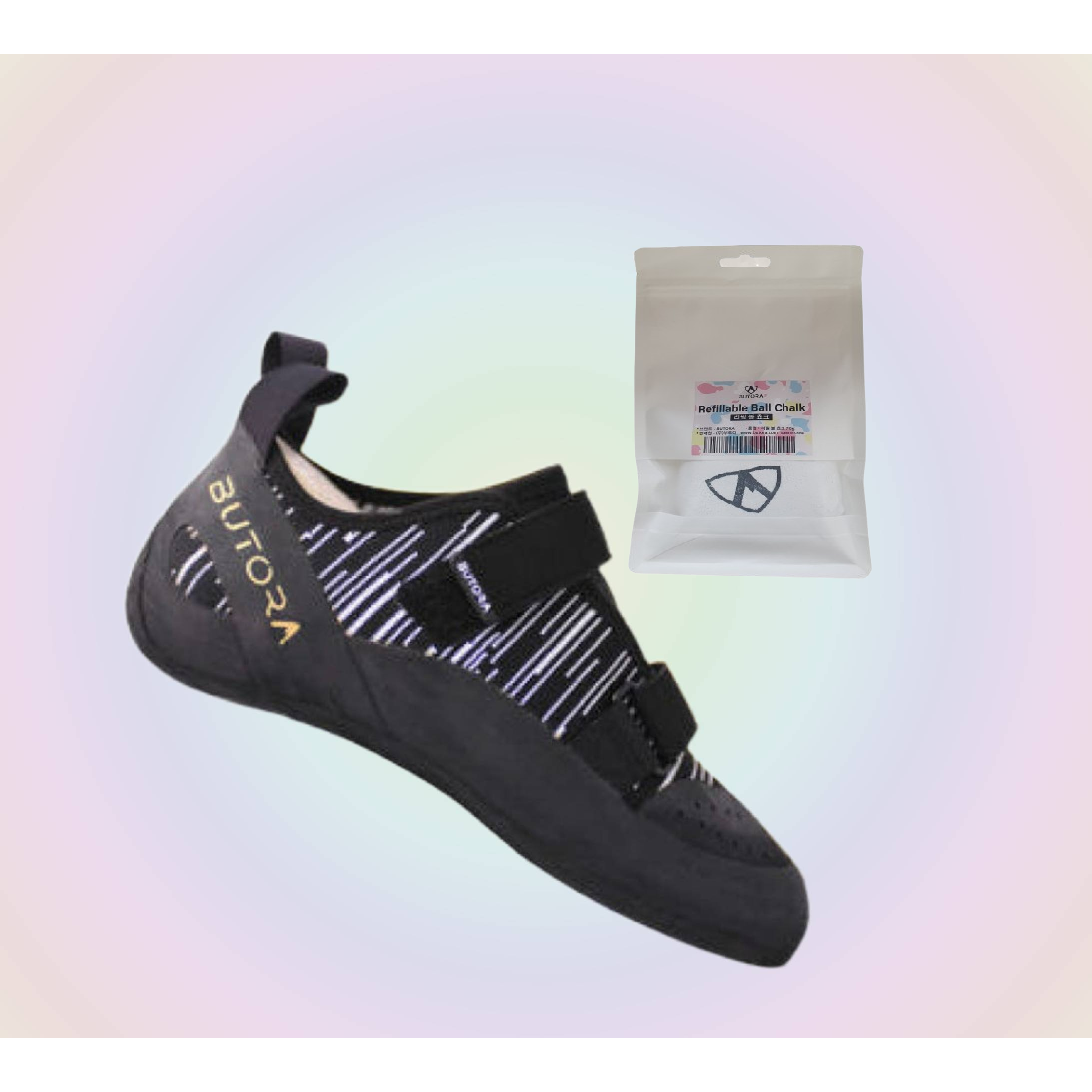 부토라 뉴코멧 암벽화+쵸크볼 세트 / 뉴코멧 블랙 / 부토라 리필볼 초크 70g 82,720원