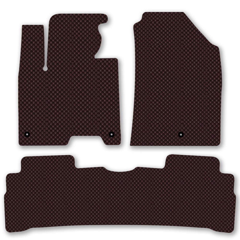 스포티지 전용 3D 엠보싱 차세대 고무매트 1열2열 세트, 브라운, 128_7 더뉴 스포티지NQ5 하이브리드 59,000원