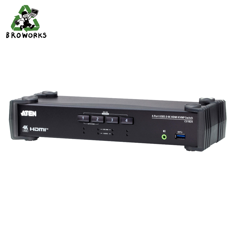 ATEN 에이텐 CS1824 4포트 USB3.0 4K HDMI KVMP 스위치 680,000원