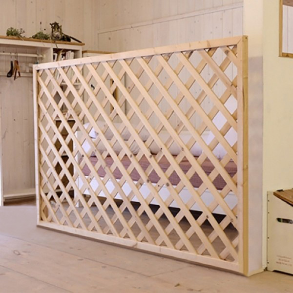 아이베란다 격자 원목파티션 간살 가림막 공간분리 내외부용 래티스 가벽 72,000원