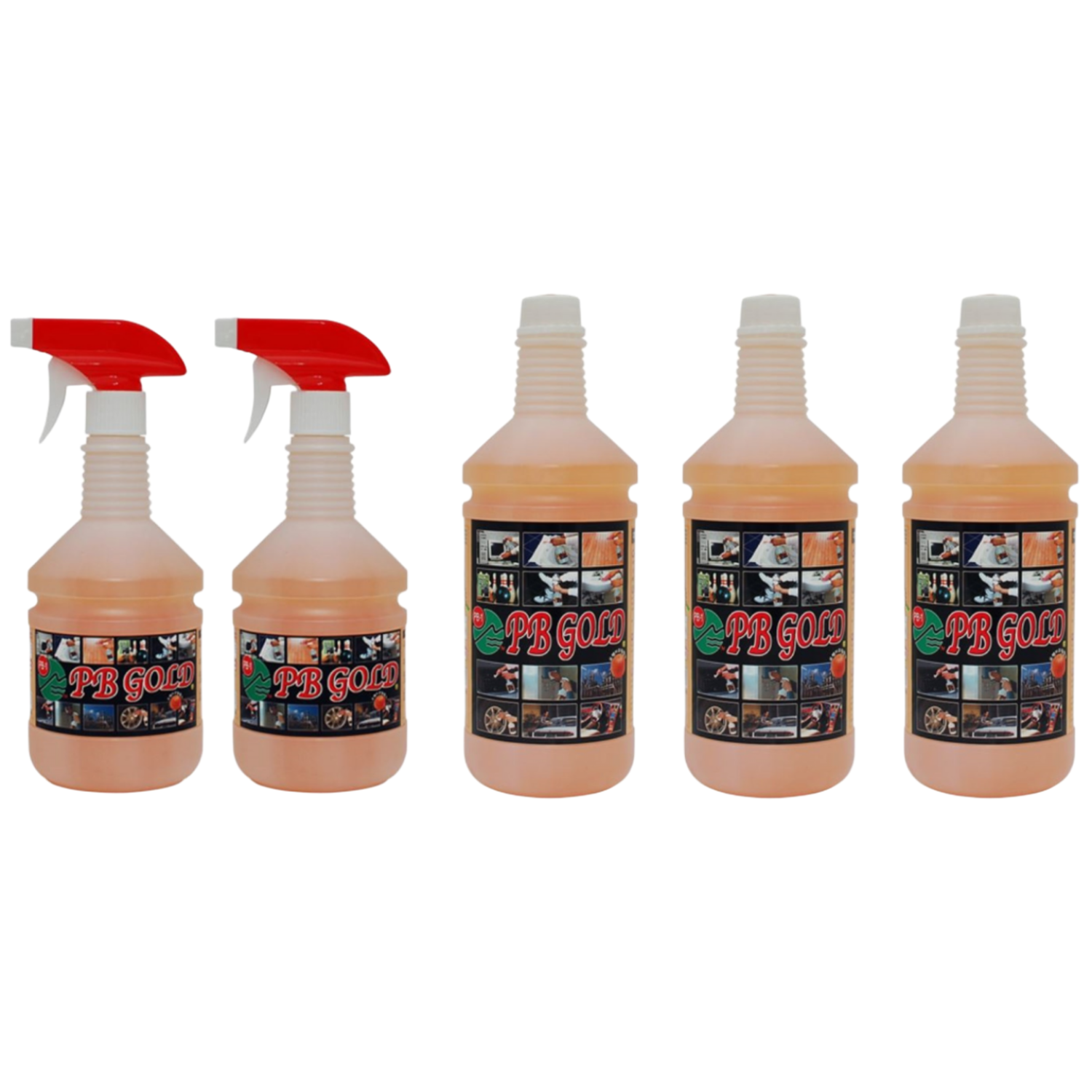 PB GOLD GOLD피비골드 다목적용세정제 본품680ml2개+리필1000ml3개, 1.05L, 5개 14,810원