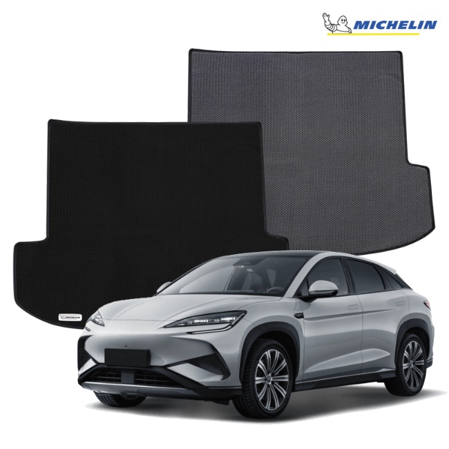 BYD 씨라이언7 (25년9월~) 미쉐린 스마트 매쉬코일 트렁크매트, 블랙, BYD 씨라이언7 52,900원