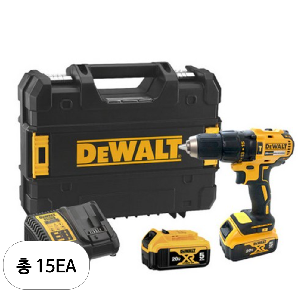 디월트 20V 스탠다드 햄머드릴 드라이버 세트 DCD7781P2 5,891,280원