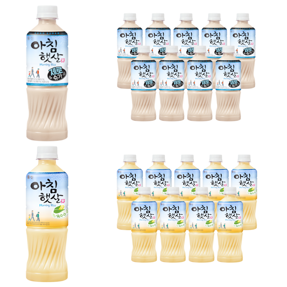 웅진 아침햇살 2종 혼합세트 10개씩(제로슈가, 옥수수) 20,550원