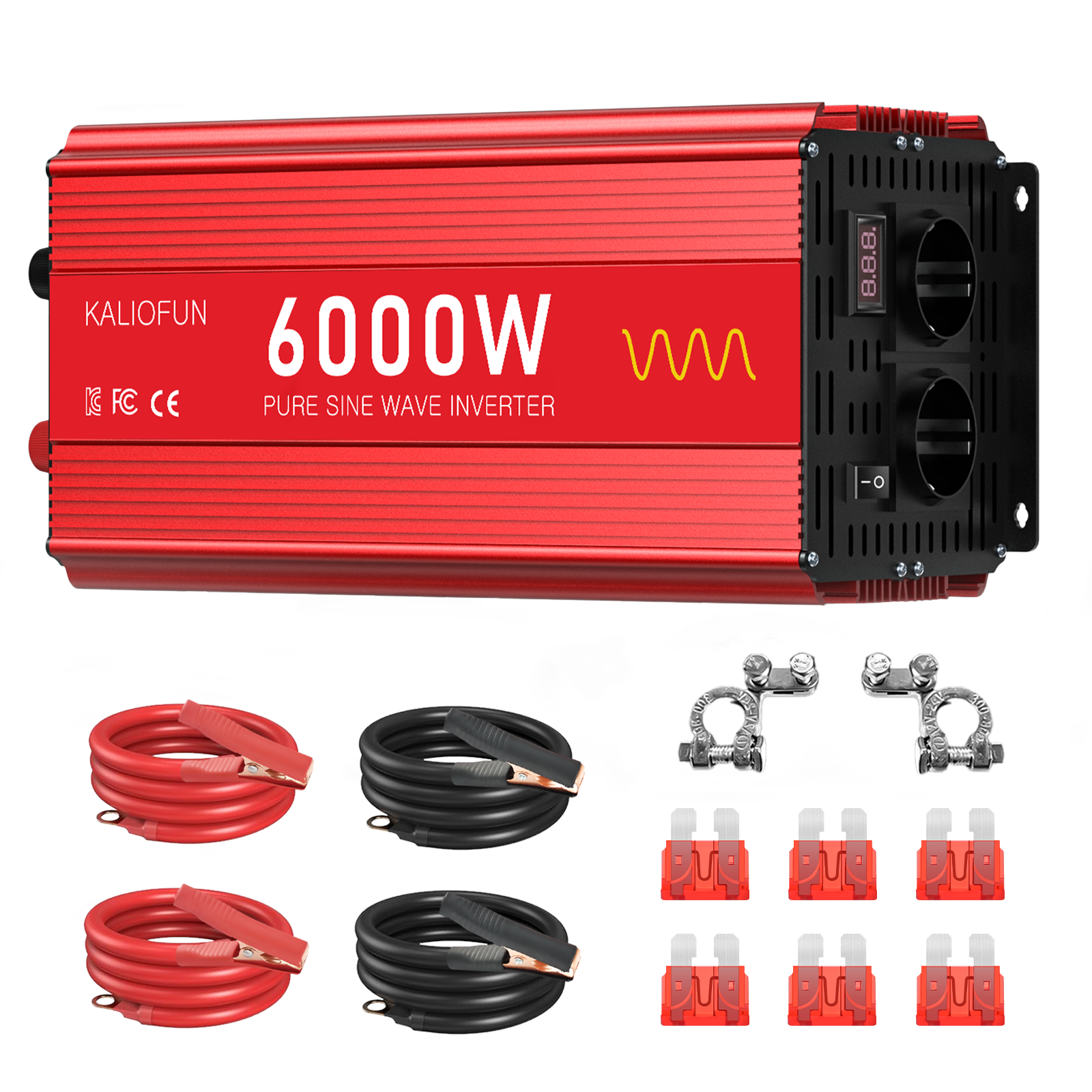 KALIOFUN 순수 정현파 인버터 220V 60HZ 태양광 캠핑용 KC인증 280,320원