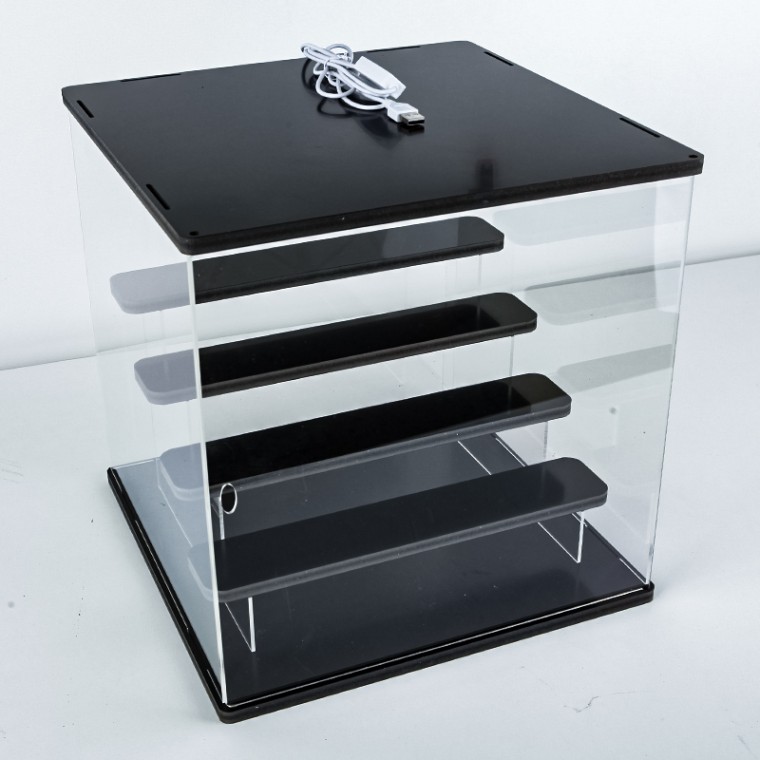 4층 피규어 조명 LED 투명 장식장 진열장 케이스 한필SHOP, 1개 38,640원