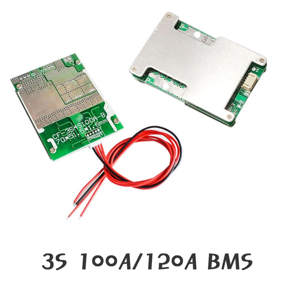 3S 100A 120A 보호회로 18650 BMS 리튬이온 배터리 PCM, 1개, 현재가 12,000원