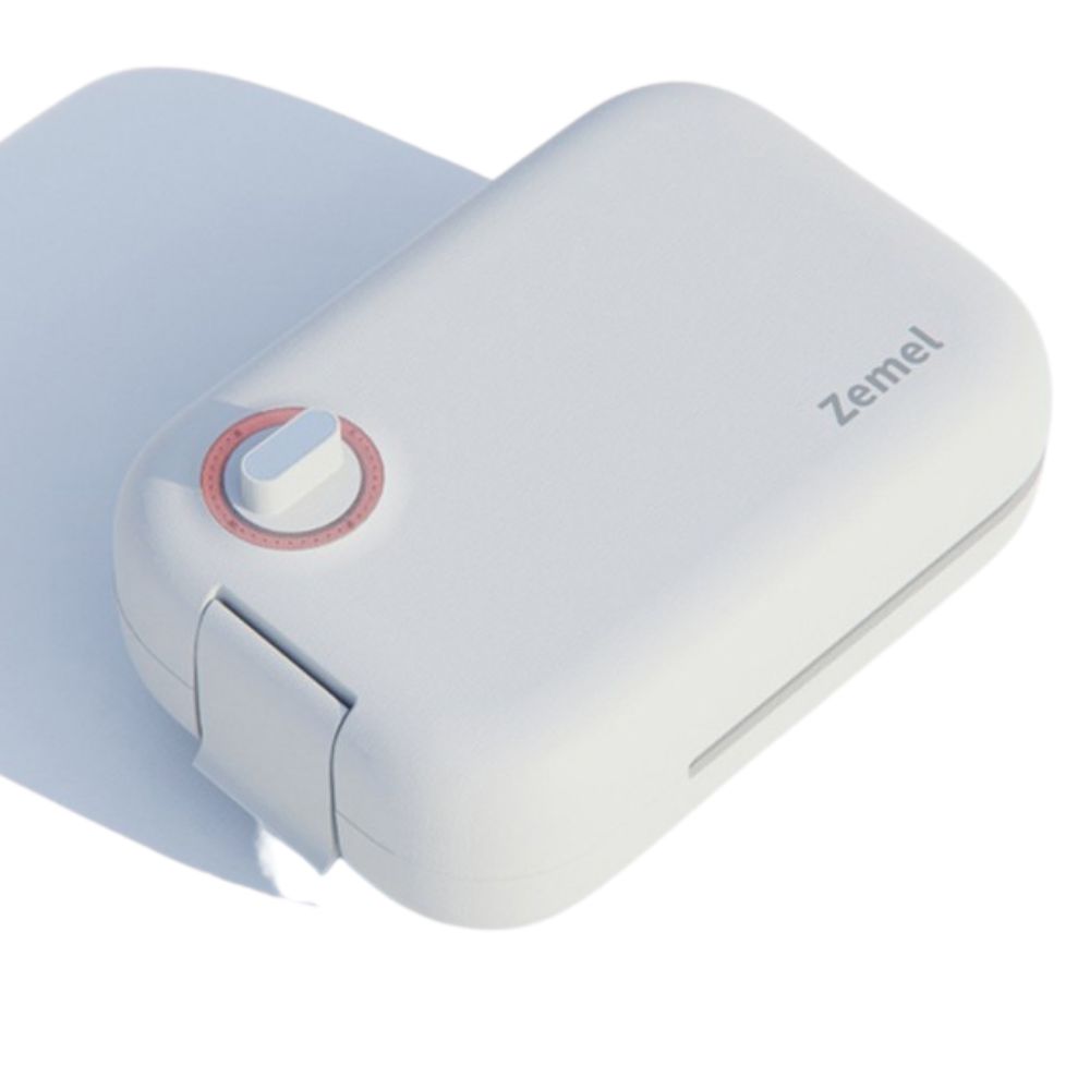 지멜 와플메이커 샌드위치 크로플 메이커 파니니그릴 와플기계 (타이머식/화이트) 10,900원