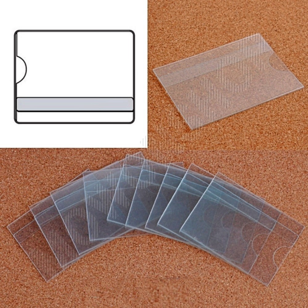 네임판 pop카드 아크릴 네임택 부착용꽂이판 가격표 아크릴이름표 네임카드, 10개 5,450원